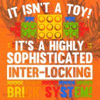 Master Builder Bricks Blocks Play Toys Kati Licensed 12" Camo Cuffed Beanie thumb 2