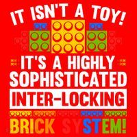 Master Builder Bricks Blocks Play Toys Santa Hat thumb 1