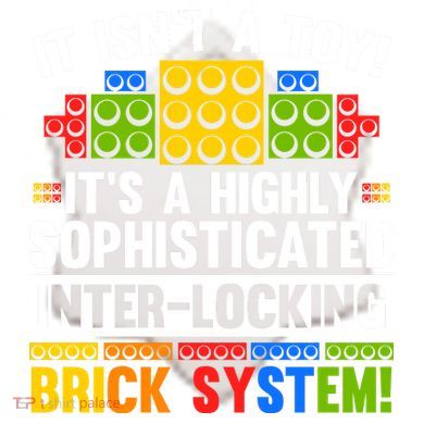 Master Builder Bricks Blocks Play Toys Ceramic Ornament