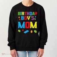 Master Builder Birthday Mom Building Bricks Blocks Women's Sweatshirt thumb 0