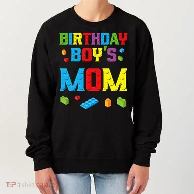 Master Builder Birthday Mom Building Bricks Blocks Women's Sweatshirt