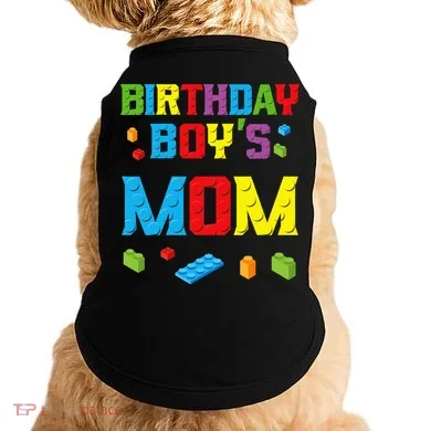 Master Builder Birthday Mom Building Bricks Blocks Doggie Tank