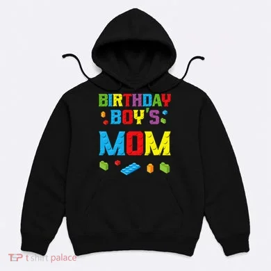 Master Builder Birthday Mom Building Bricks Blocks Hoodie