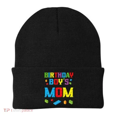 Master Builder Birthday Mom Building Bricks Blocks Beanie