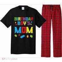 Master Builder Birthday Mom Building Bricks Blocks Pajama Set thumb 0