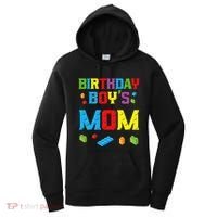 Master Builder Birthday Mom Building Bricks Blocks Women's Hoodie thumb 0