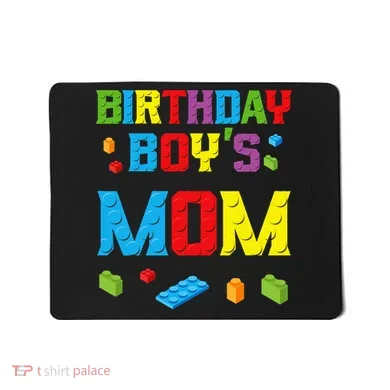 Master Builder Birthday Mom Building Bricks Blocks Mousepad