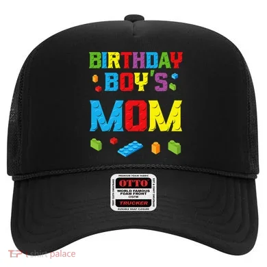 Master Builder Birthday Mom Building Bricks Blocks Hat