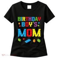 Master Builder Birthday Mom Building Bricks Blocks Women's T-Shirt thumb 0