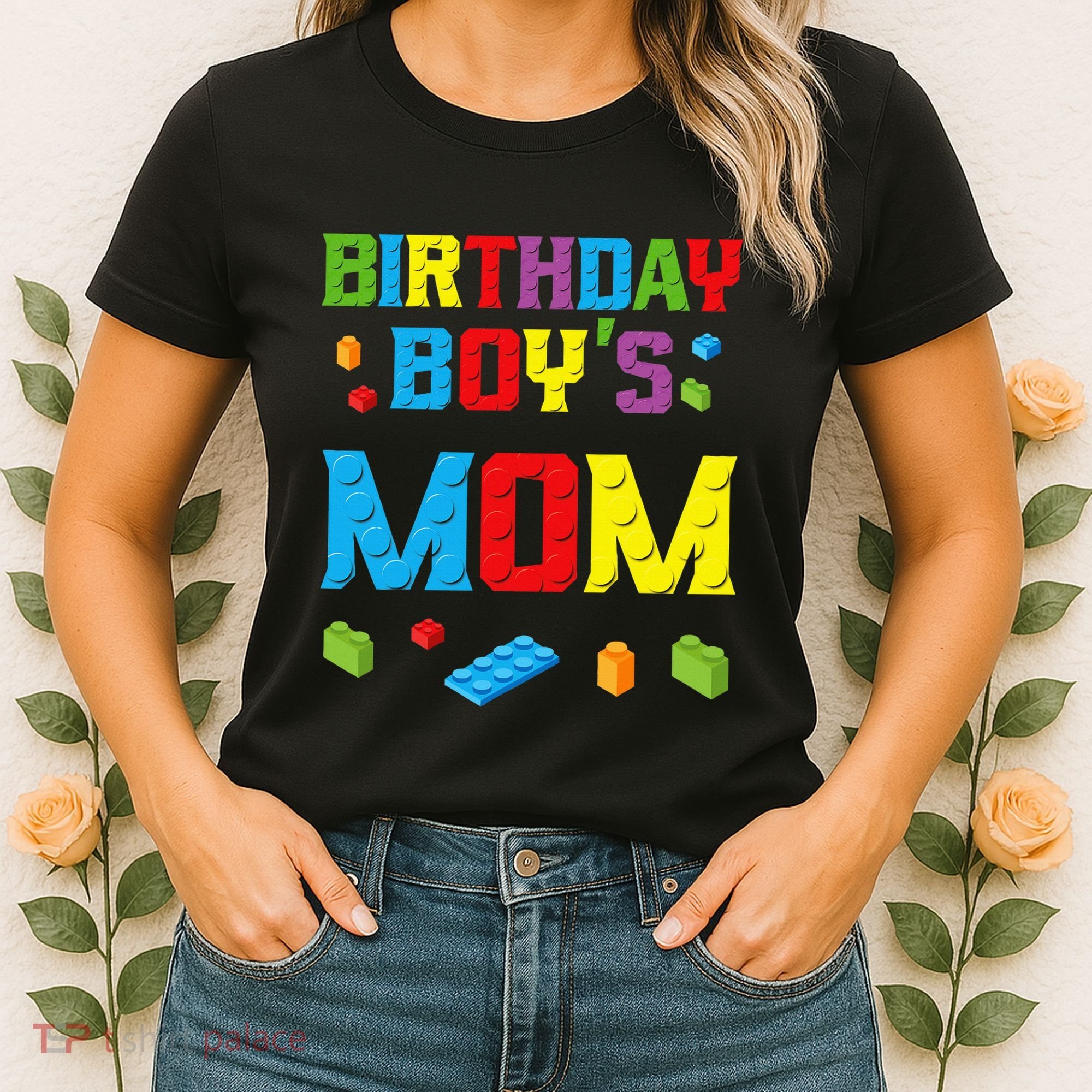 Master Builder Birthday Mom Building Bricks Blocks Women's T-Shirt