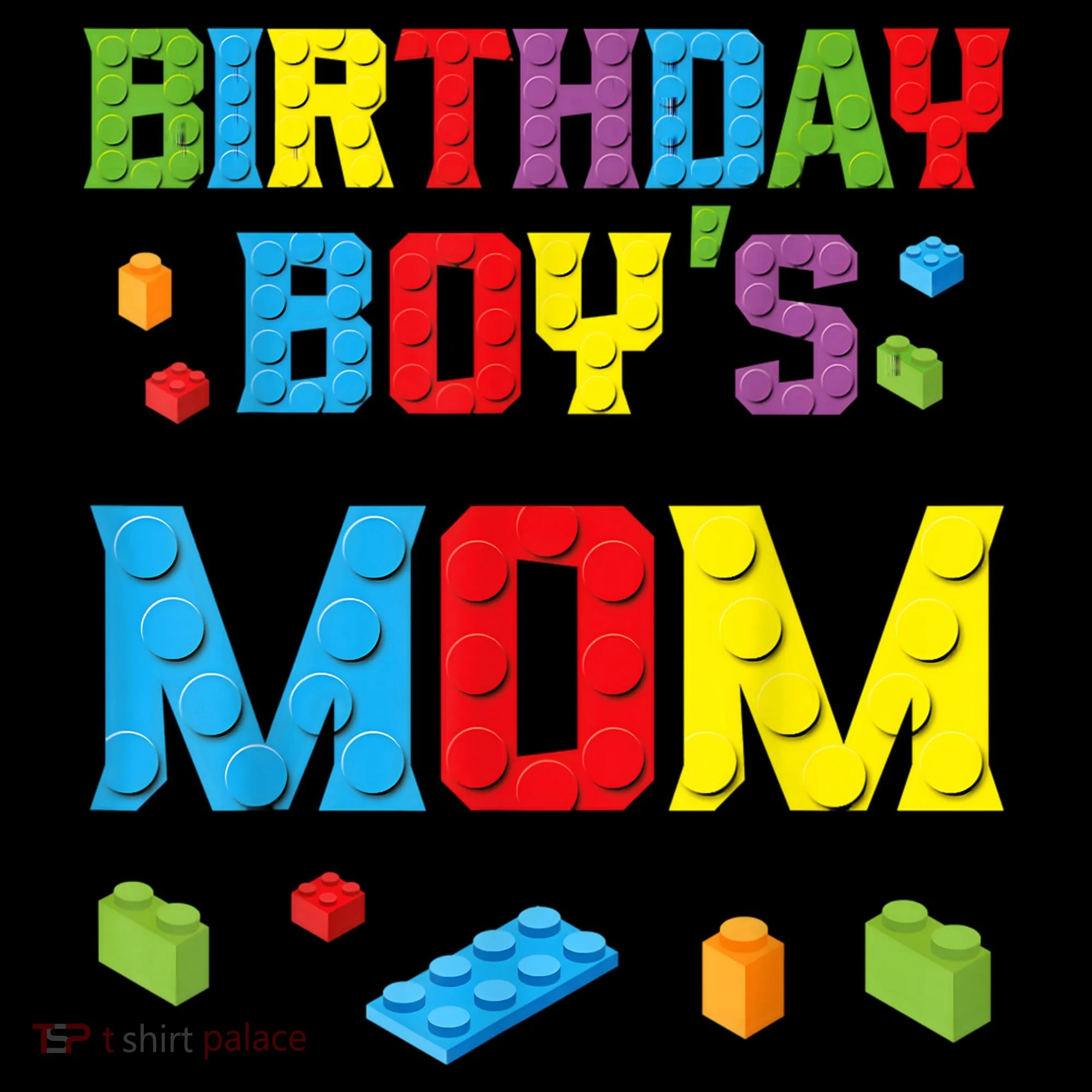 Master Builder Birthday Boy's Mom Building Bricks Blocks Coffee Mug