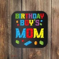 Master Builder Birthday Boy's Mom Building Bricks Blocks Coaster thumb 0