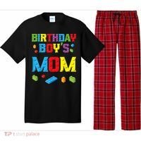 Master Builder Birthday Boy's Mom Building Bricks Blocks Pajama Set thumb 0
