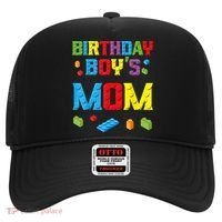 Master Builder Birthday Boy's Mom Building Bricks Blocks Hat thumb 0