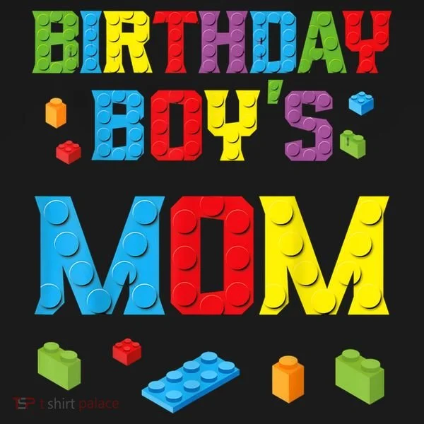 Master Builder Birthday Boy's Mom Building Bricks Blocks Toddler Hoodie