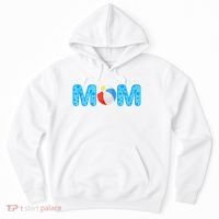 Mom Beach Ball Theme Birthday Party Pool Matching Summer Hoodie thumb 0