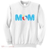 Mom Beach Ball Theme Birthday Party Pool Matching Summer Sweatshirt thumb 0
