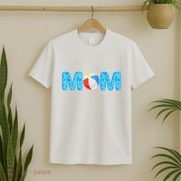 Mom Beach Ball Theme Birthday Party Pool Matching Summer T-Shirt thumb 2