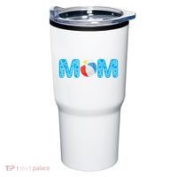 Mom Beach Ball Theme Birthday Party Pool Matching Summer Tumbler thumb 0