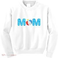Mom Beach Ball Theme Birthday Party Pool Matching Summer Kids Sweatshirt thumb 0