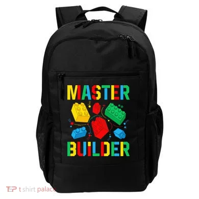Master Builder Building Blocks Brick Toy Master Builder Backpack