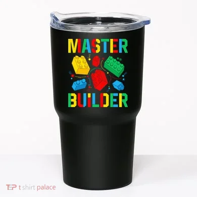 Master Builder Building Blocks Brick Toy Master Builder Tumbler
