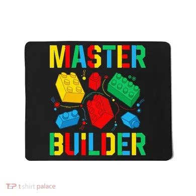Master Builder Building Blocks Brick Toy Master Builder Mousepad
