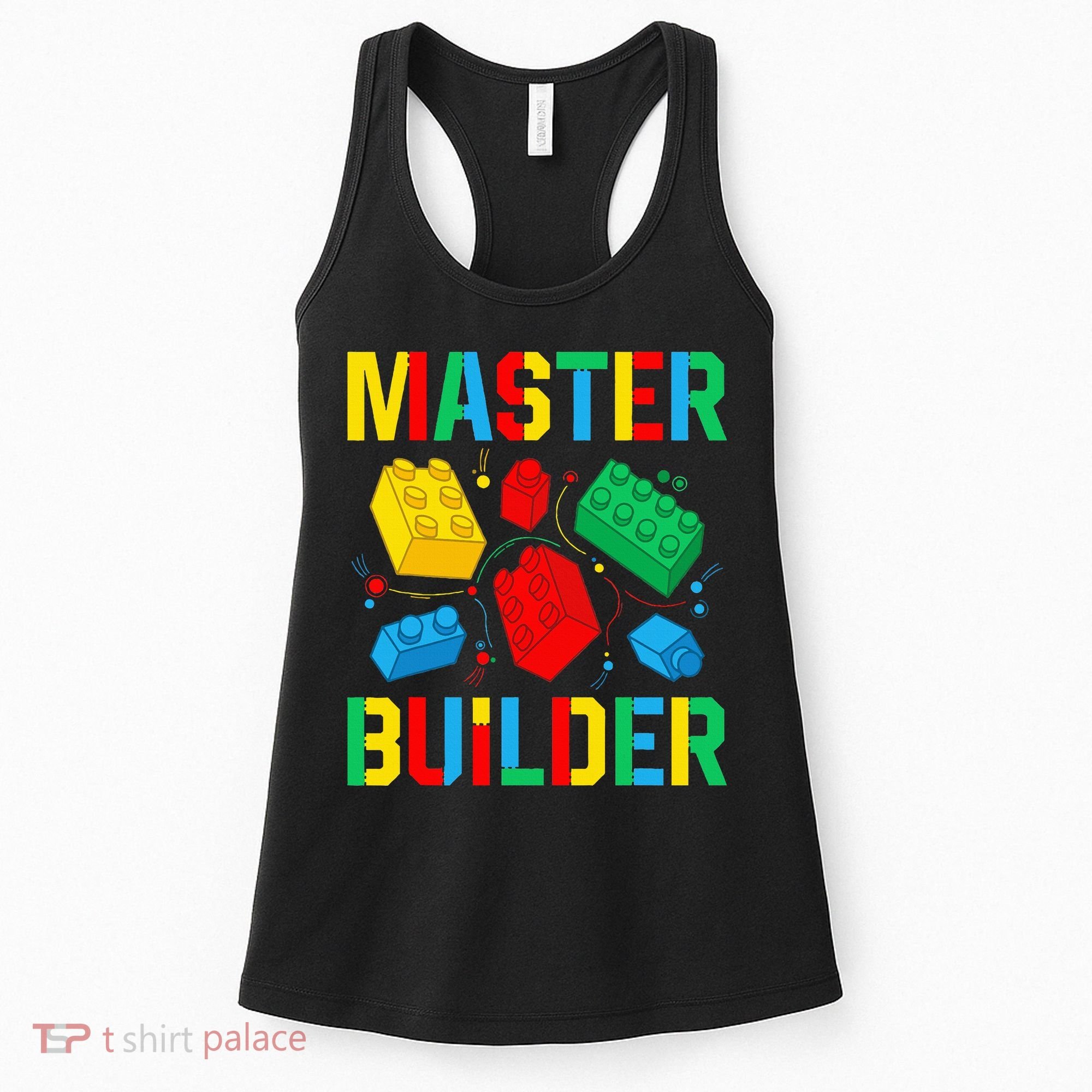 Master Builder Building Blocks Brick Toy Master Builder Women's Tank Top