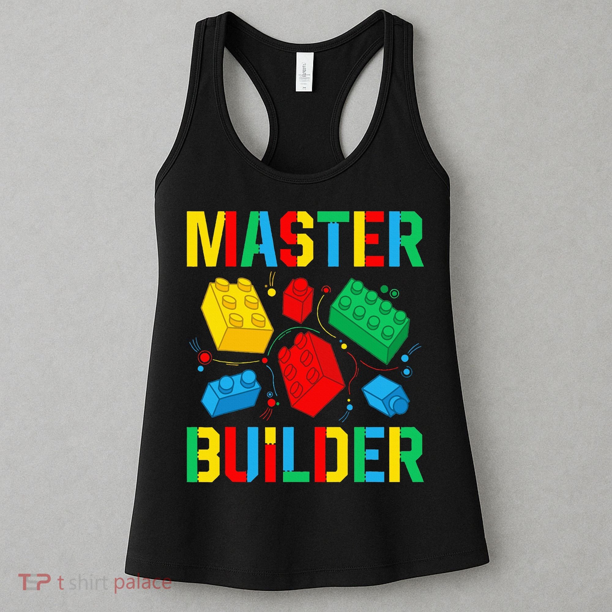 Master Builder Building Blocks Brick Toy Master Builder Women's Tank Top