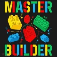 Master Builder Building Blocks Brick Toy Master Builder Tank Top thumb 6
