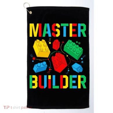 Master Builder Building Blocks Brick Toy Master Builder Golf Towel