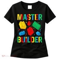 Master Builder Building Blocks Brick Toy Master Builder Women's T-Shirt thumb 0