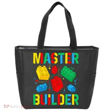 Master Builder Building Blocks Brick Toy Master Builder Tote Bag