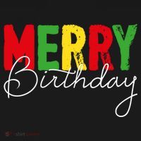 Merry Birthday Born On Christmas Day Cool Gift Ornament thumb 1