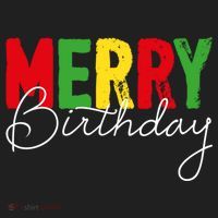 Merry Birthday Born On Christmas Day Cool Gift Hat thumb 2