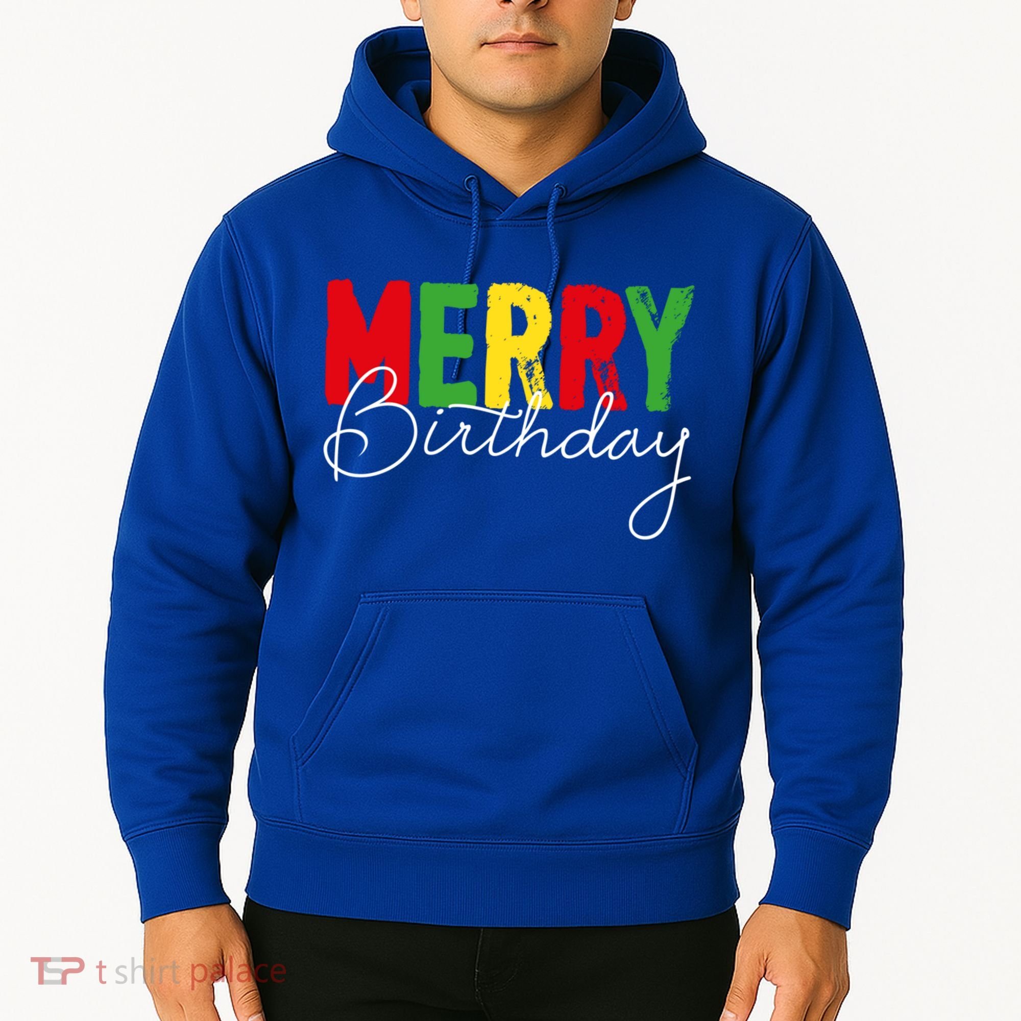 Merry Birthday Born On Christmas Day Cool Gift Hoodie