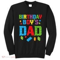 Master Builder Birthday Boy's Dad Building Bricks Blocks Men Sweatshirt thumb 0