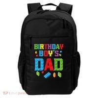 Master Builder Birthday Boy's Dad Building Bricks Blocks Men Backpack thumb 0