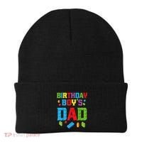 Master Builder Birthday Boy's Dad Building Bricks Blocks Men Beanie thumb 0