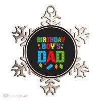 Master Builder Birthday Boy's Dad Building Bricks Blocks Men Ornament thumb 0