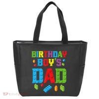 Master Builder Birthday Boy's Dad Building Bricks Blocks Men Tote Bag thumb 0