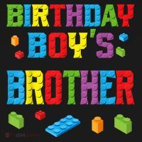 Master Builder Birthday Boy's Brother Building Bricks Blocks Backpack thumb 2