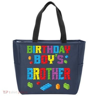Master Builder Birthday Boy's Brother Building Bricks Blocks Tote Bag