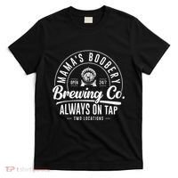 MamaS Boobery Brewing Co New Mom Breastfeeding Funny T-Shirt thumb 0