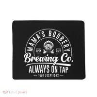 MamaS Boobery Brewing Co New Mom Breastfeeding Funny Mousepad thumb 0