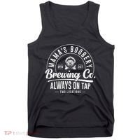 MamaS Boobery Brewing Co New Mom Breastfeeding Funny Tank Top thumb 0