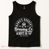 MamaS Boobery Brewing Co New Mom Breastfeeding Funny Tank Top thumb 2