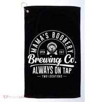 MamaS Boobery Brewing Co New Mom Breastfeeding Funny Golf Towel thumb 0