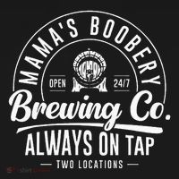 MamaS Boobery Brewing Co New Mom Breastfeeding Funny Toddler T-Shirt thumb 4
