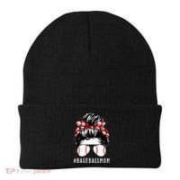 Messy Bun Baseball Mom Beanie thumb 0